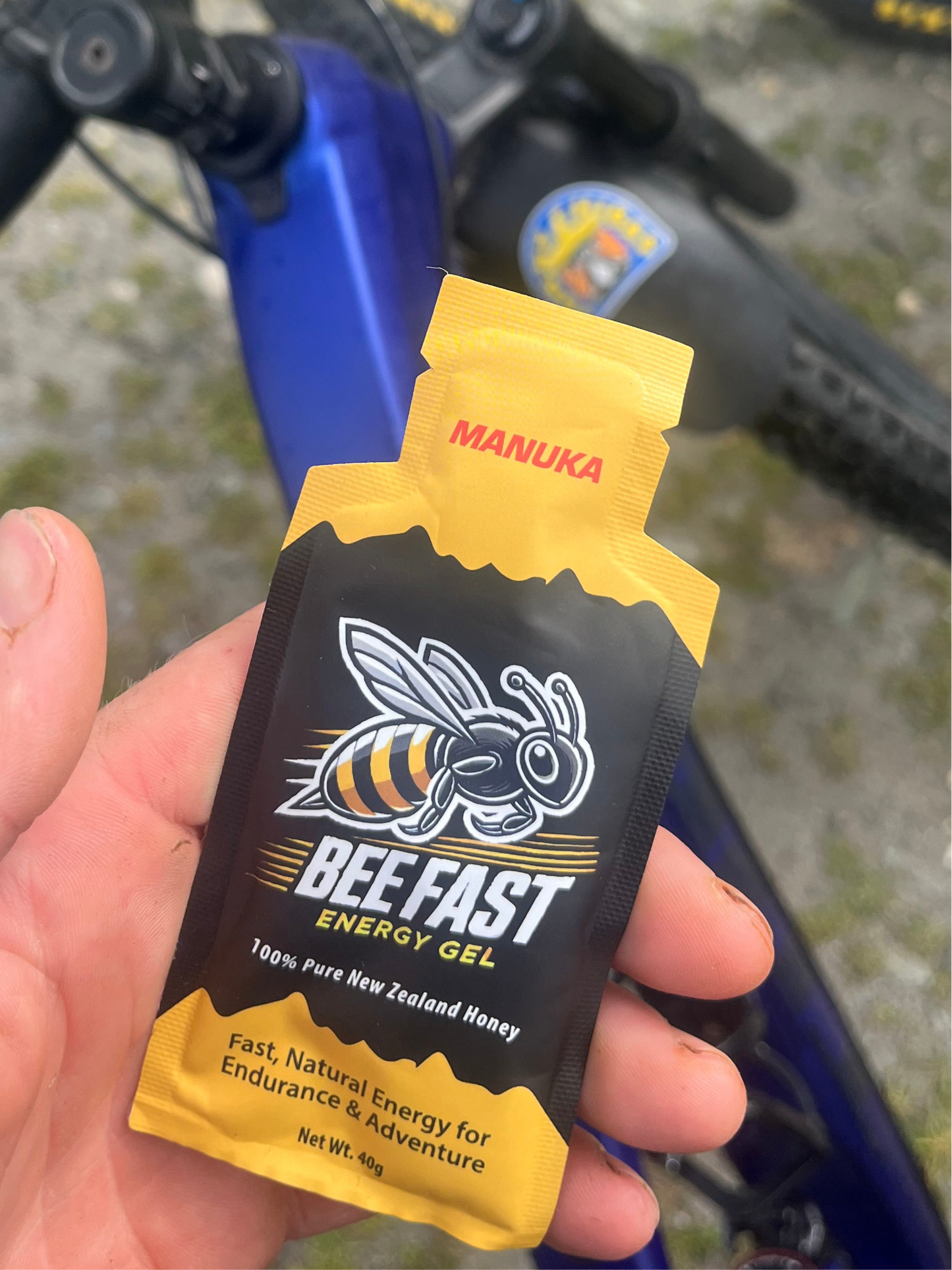🔴 BEEFast Manuka Energy Gel 40g – Premium Natural Fuel for Endurance