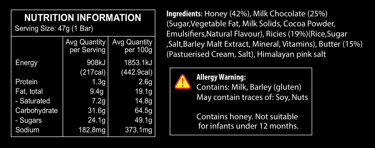 Bee Fast Energy Bar