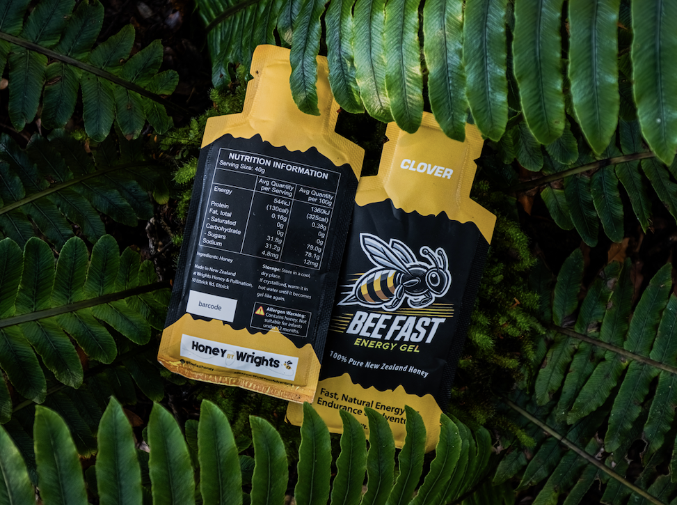 Bee Fast Clover Energy Gel 40g – Natural Honey Fuel for Running & Hunting